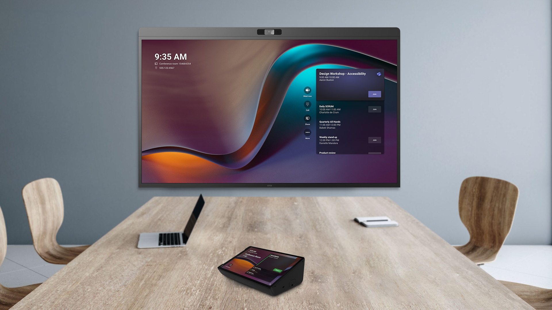 DTENのAI搭載一体型ビデオ会議デバイス「D7X 75”」がMicrosoft Teamsの正式認定を取得。<br/> 2023年11月10日より国内販売決定。