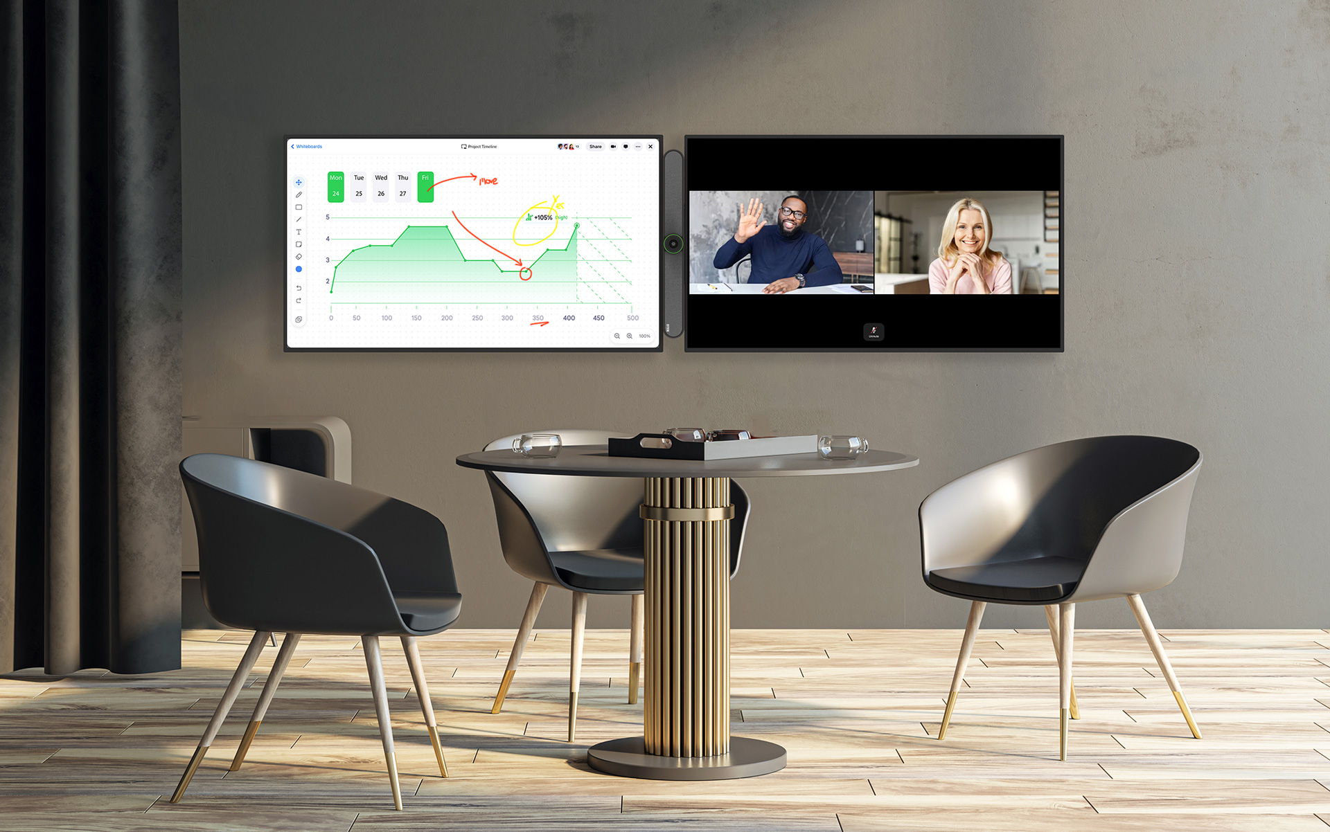 DTEN의 Zoom 및 Microsoft Teams를 지원하는 AI 탑재 화상회의 시스템 DTEN Bar & Mate, 한국 출시 시작